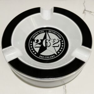 262 Round White Cigar Ashtray