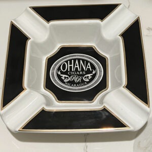 Ohana Square White Cigar Ashtray